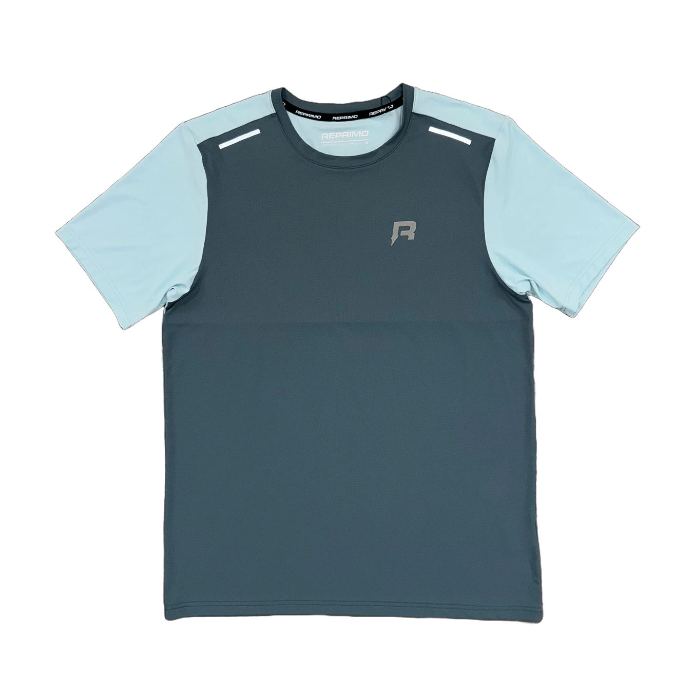 Reprimo Flight Tee 'Dark Forest Mint' — XXS — Side View