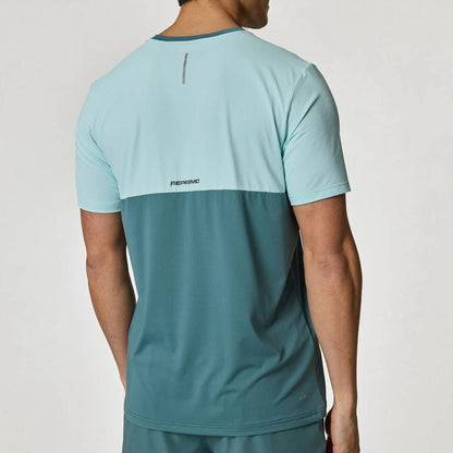 Reprimo Flight Tee 'Dark Forest Mint' — XXS — Back View
