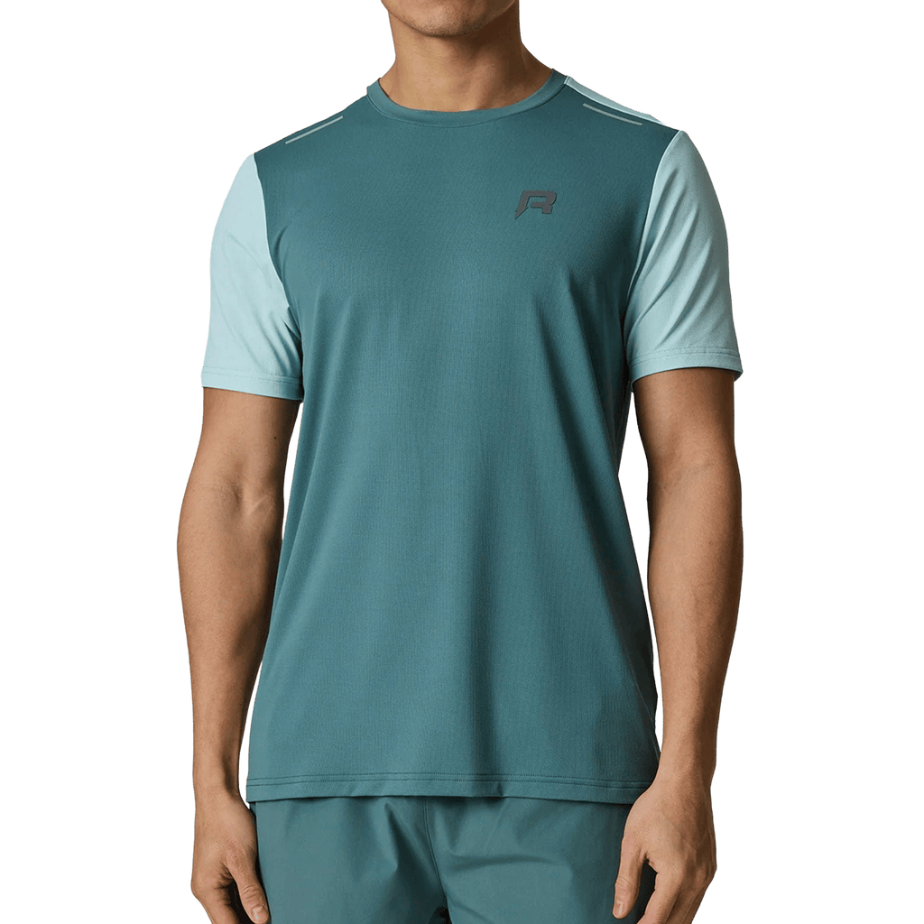Reprimo Flight Tee 'Dark Forest Mint' — XXS — Front View
