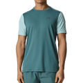 Reprimo Flight Tee 'Dark Forest Mint' — XXS — Front View
