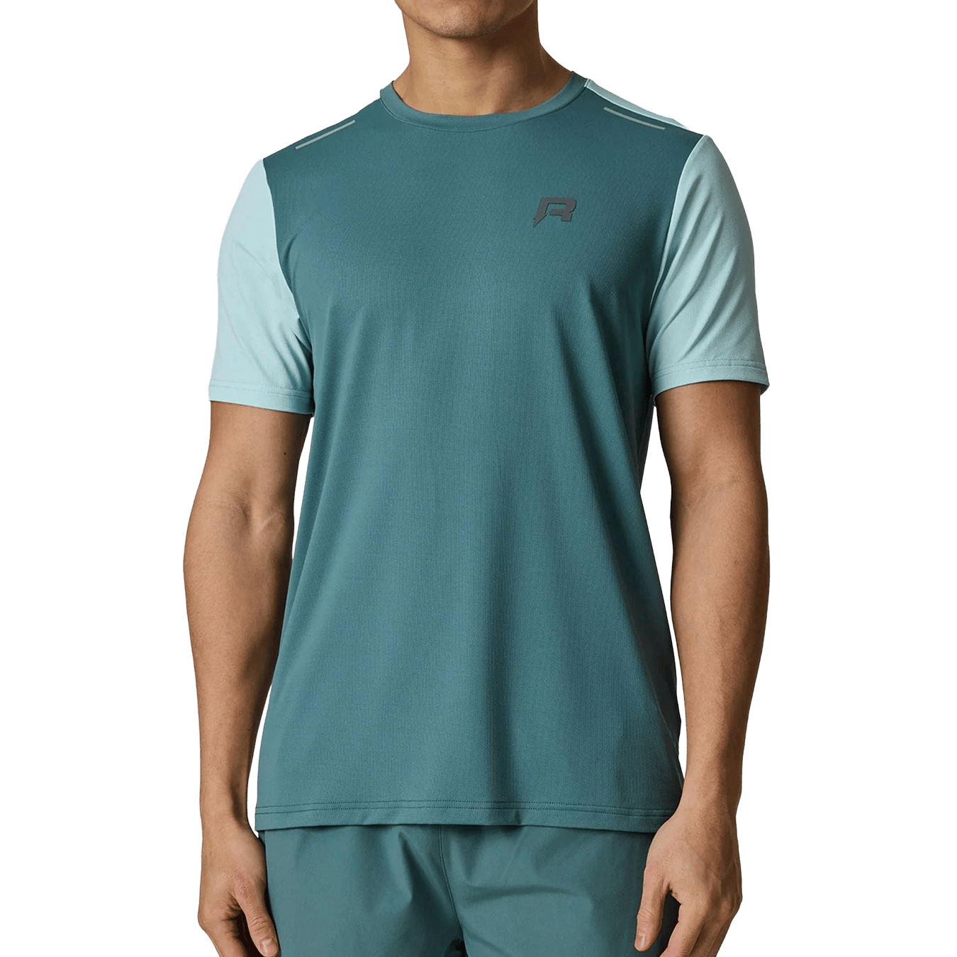 Reprimo Flight Tee 'Dark Forest Mint' — XXS — Front View