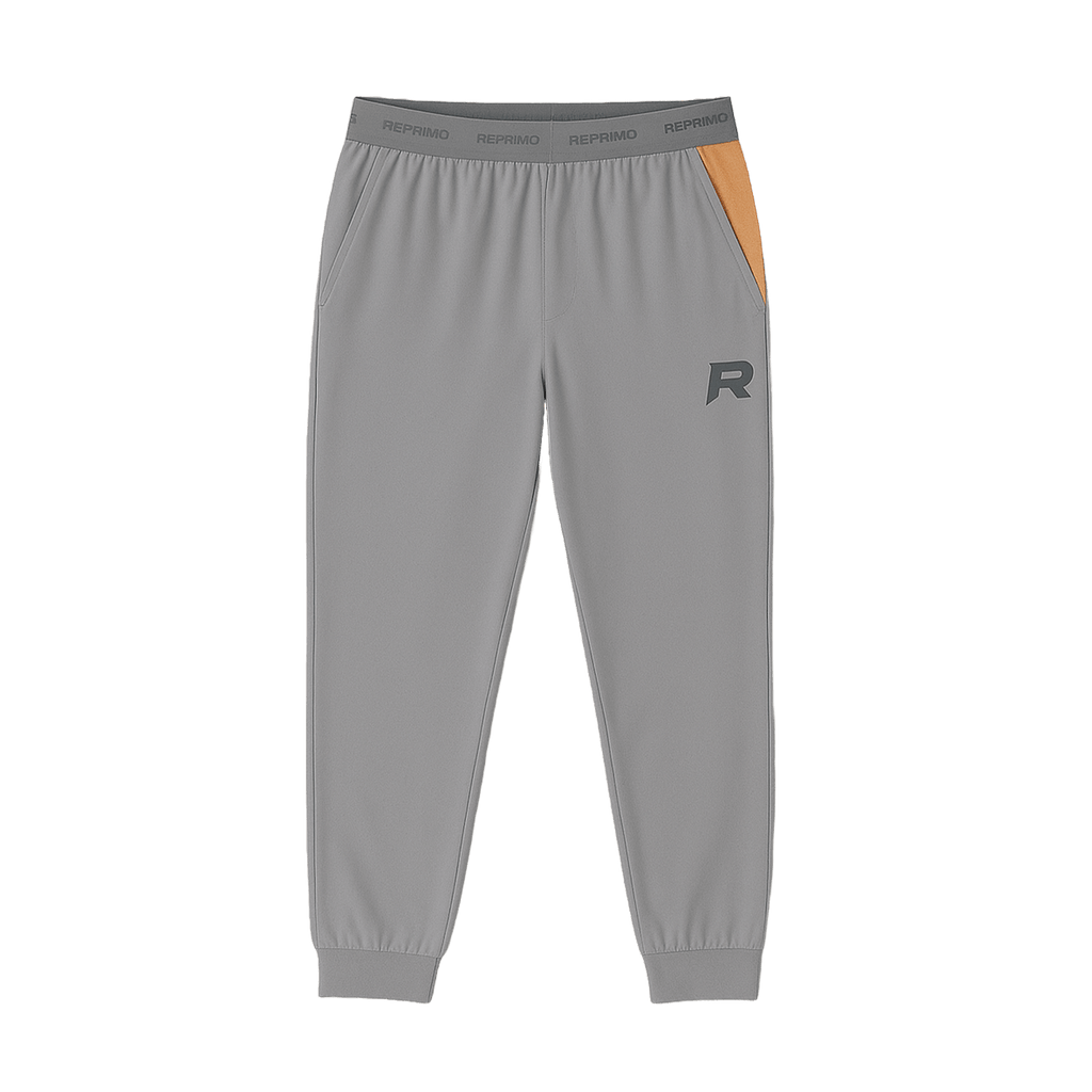 Reprimo Flight Pants 'Grey Orange' — XXS — Back View