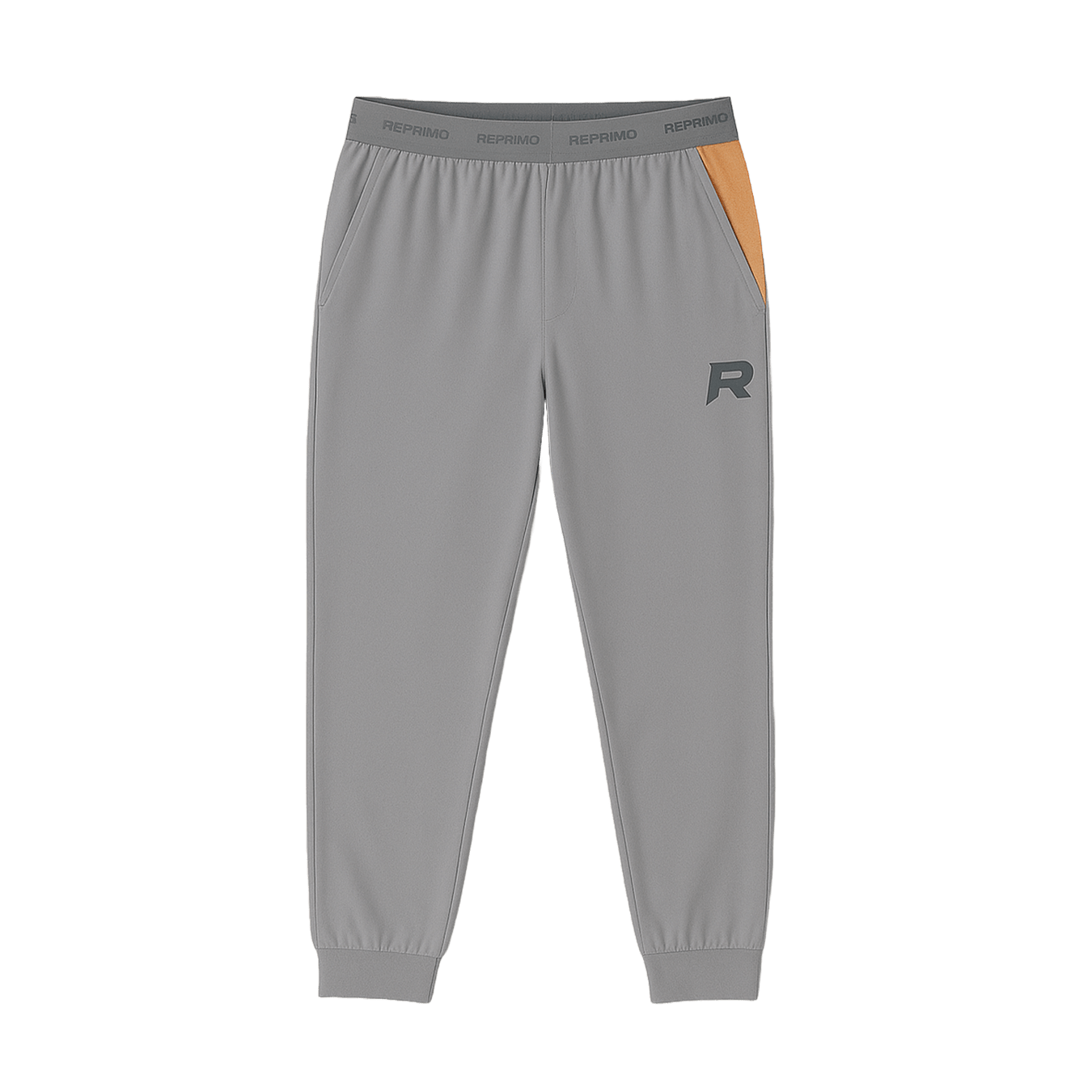Reprimo Flight Pants 'Grey Orange' — XXS — Back View