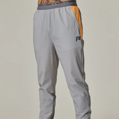 Reprimo Flight Pants 'Grey Orange' — XXS — Front View