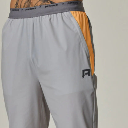 Reprimo Flight Pants 'Grey Orange' — XXS — Top View