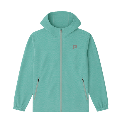Reprimo Ripple Windbreaker Jacket 'Mint' — XXS — Top View