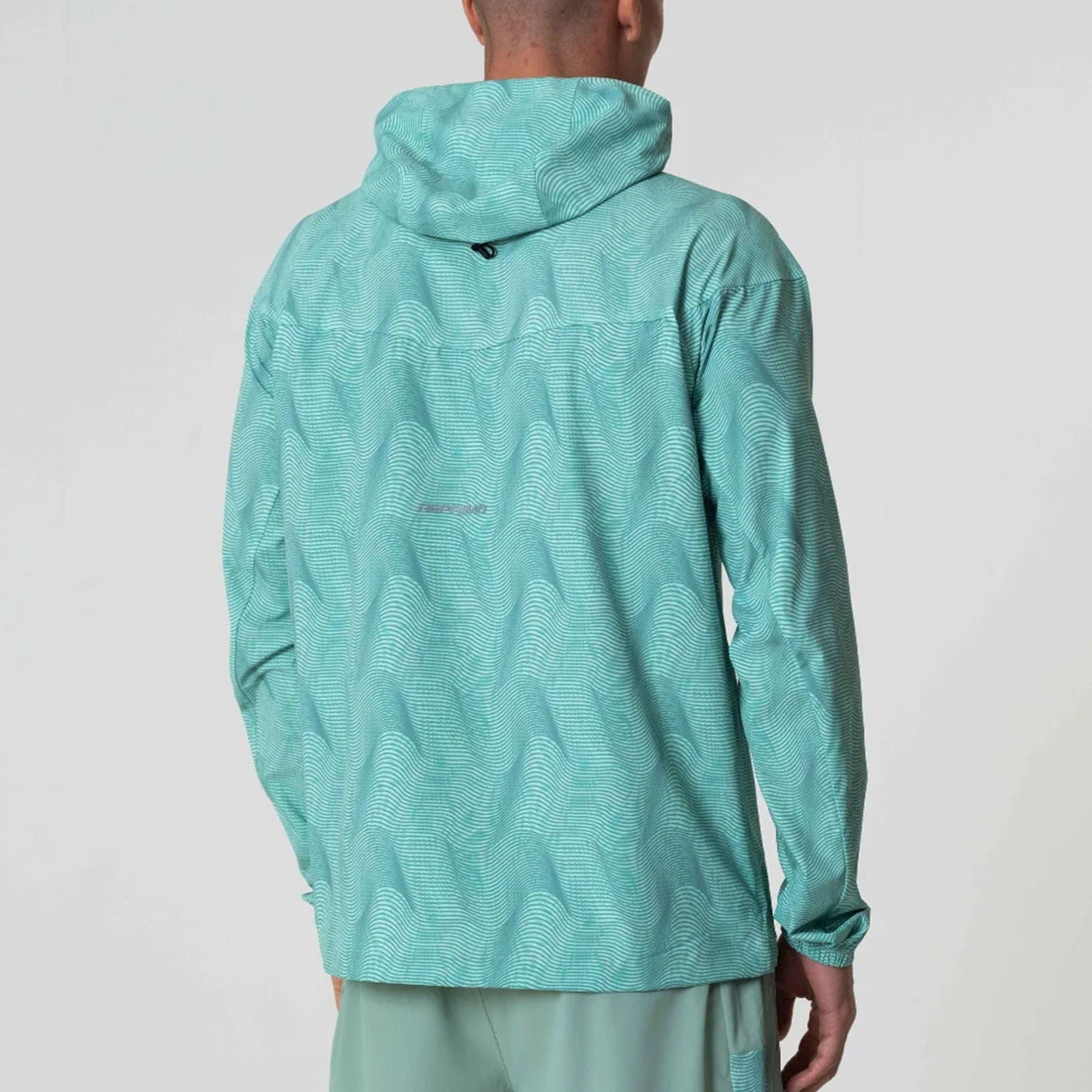 Reprimo Ripple Windbreaker Jacket 'Mint' — XXS — Side View