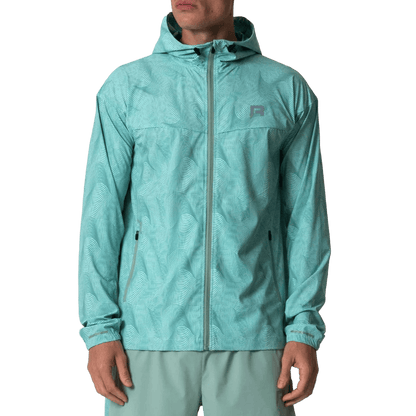 Reprimo Ripple Windbreaker Jacket 'Mint' — XXS — Front View