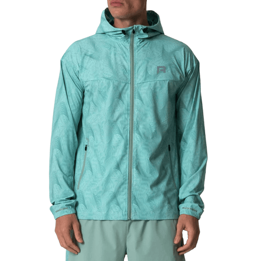 Reprimo Ripple Windbreaker Jacket 'Mint' — XXS — Front View