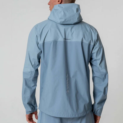 Reprimo Nova Windbreaker Jacket 'Aqua Dusky Blue' — XXS — Side View