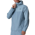 Reprimo Nova Windbreaker Jacket 'Aqua Dusky Blue' — XXS — Front View