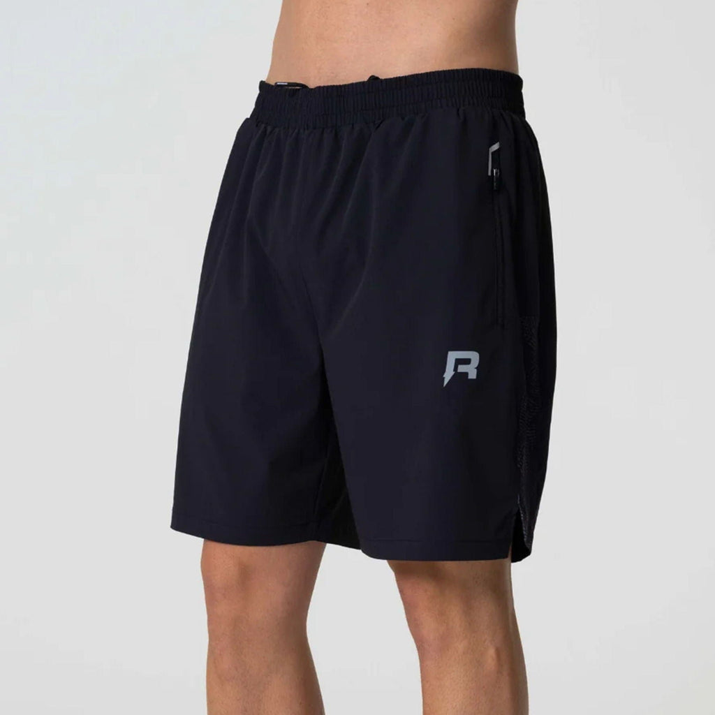 Reprimo Ripple Shorts 'Black' — XXS — Front View