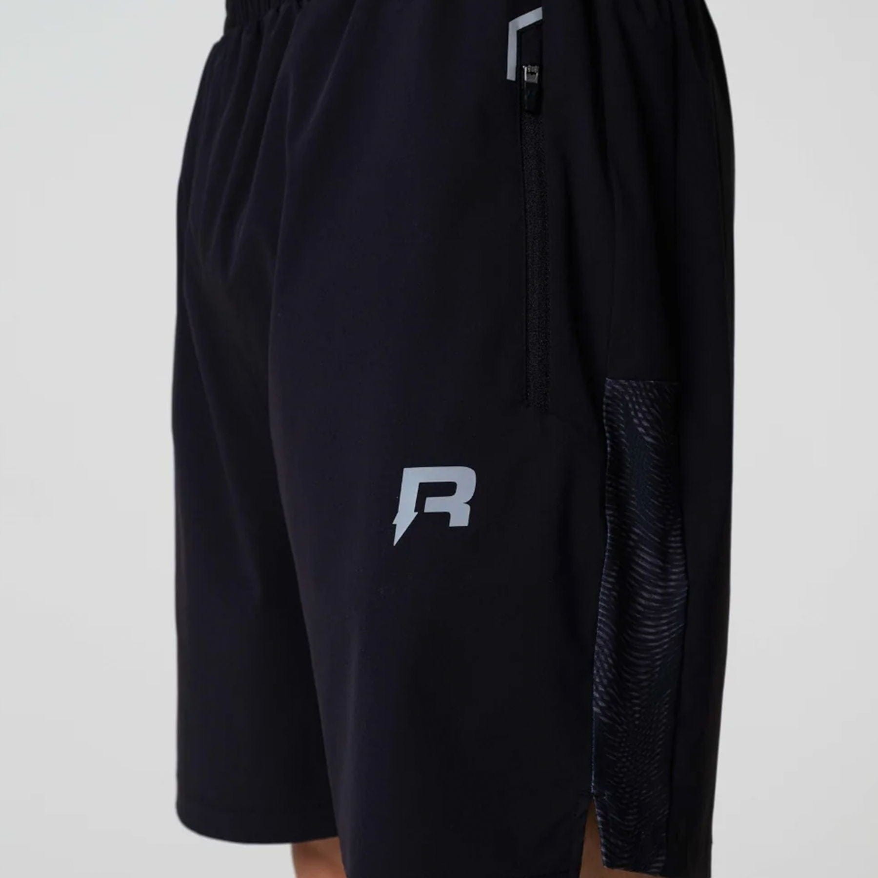 Reprimo Ripple Shorts 'Black' — XXS — Back View