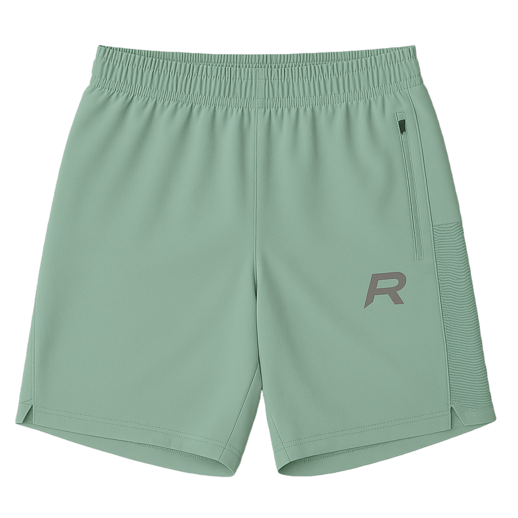 Reprimo Ripple Shorts 'Mint' — XXS — Side View