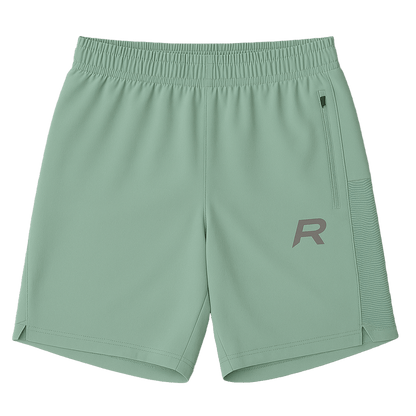 Reprimo Ripple Shorts 'Mint' — XXS — Side View
