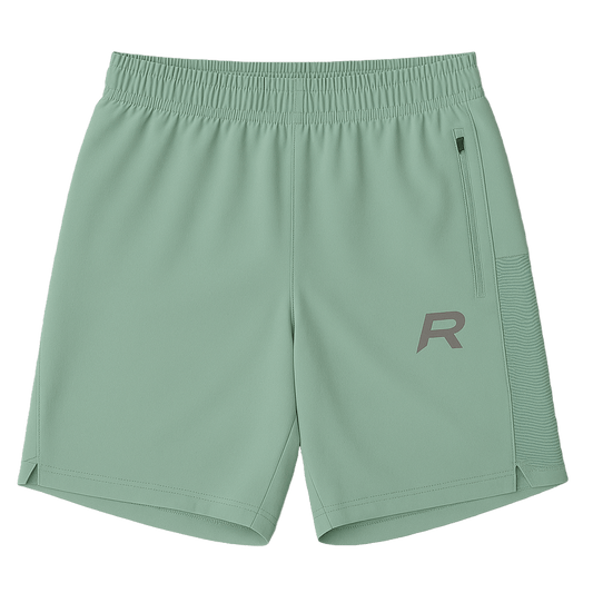 Reprimo Ripple Shorts 'Mint' — XXS — Side View