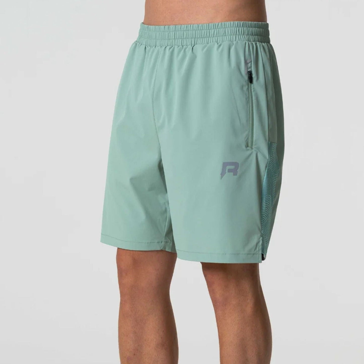 Reprimo Ripple Shorts 'Mint' — XXS — Front View