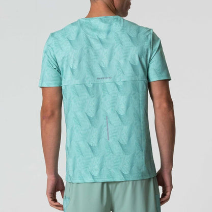 Reprimo Ripple Tee 'Mint' — XXS — Back View