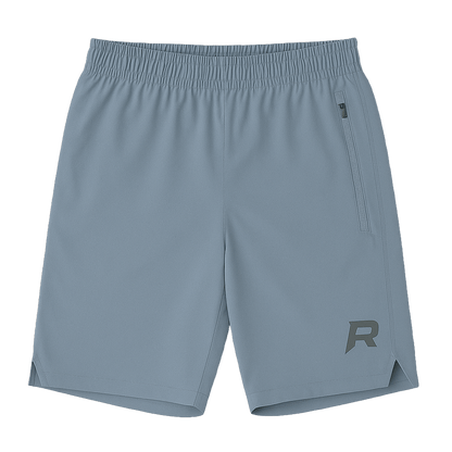 Reprimo Nova Shorts 'Aqua Dusky Blue' — XXS — Side View