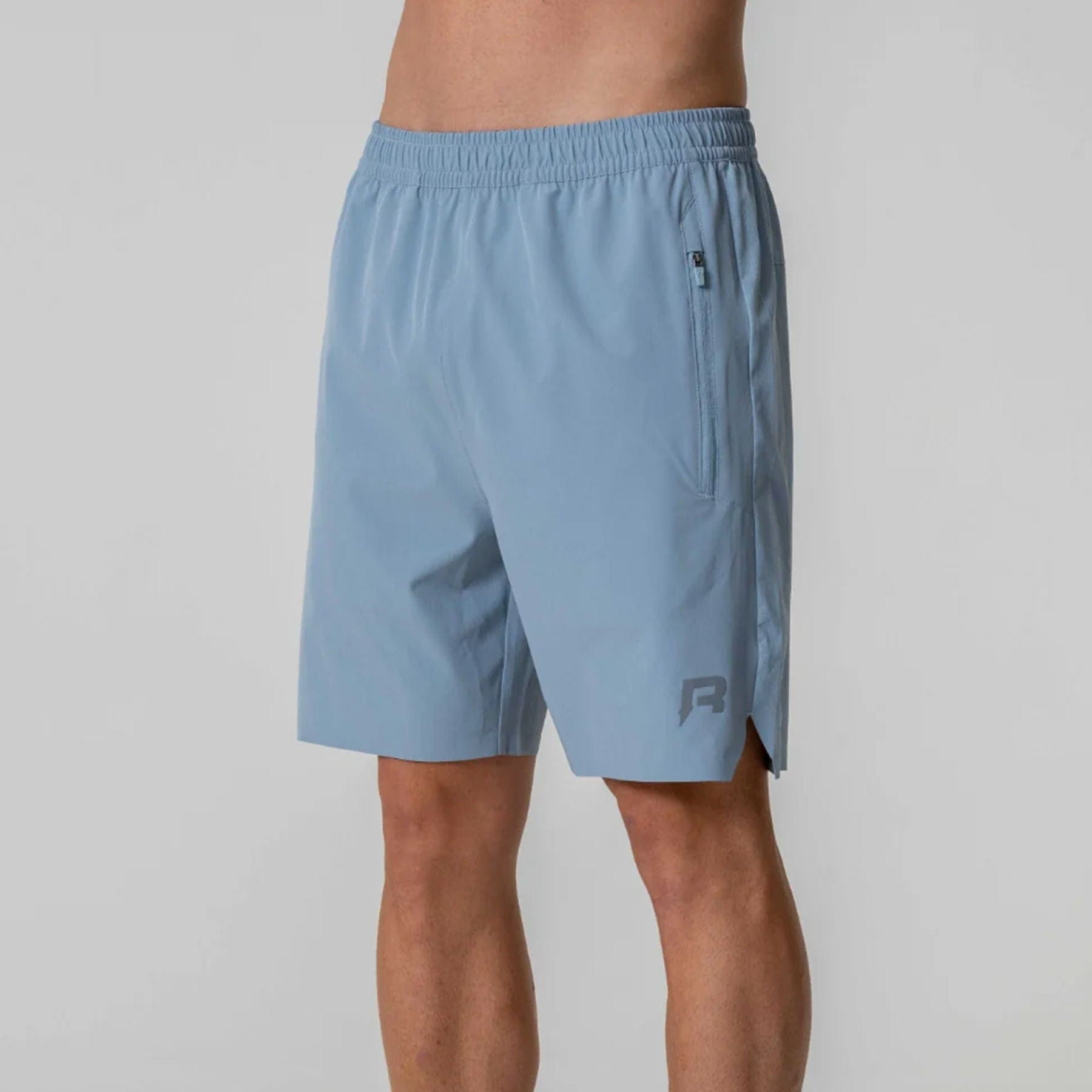 Reprimo Nova Shorts 'Aqua Dusky Blue' — XXS — Front View