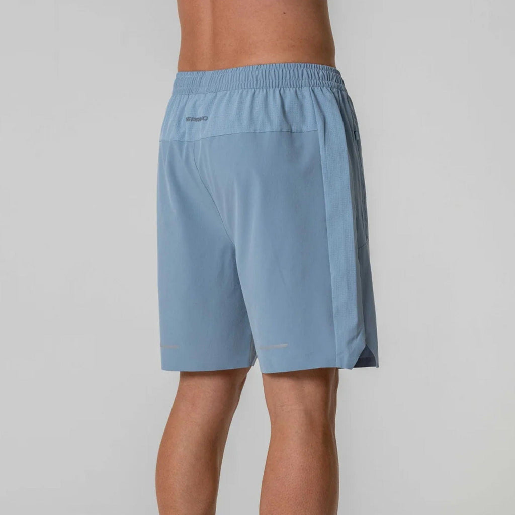 Reprimo Nova Shorts 'Aqua Dusky Blue' — XXS — Back View
