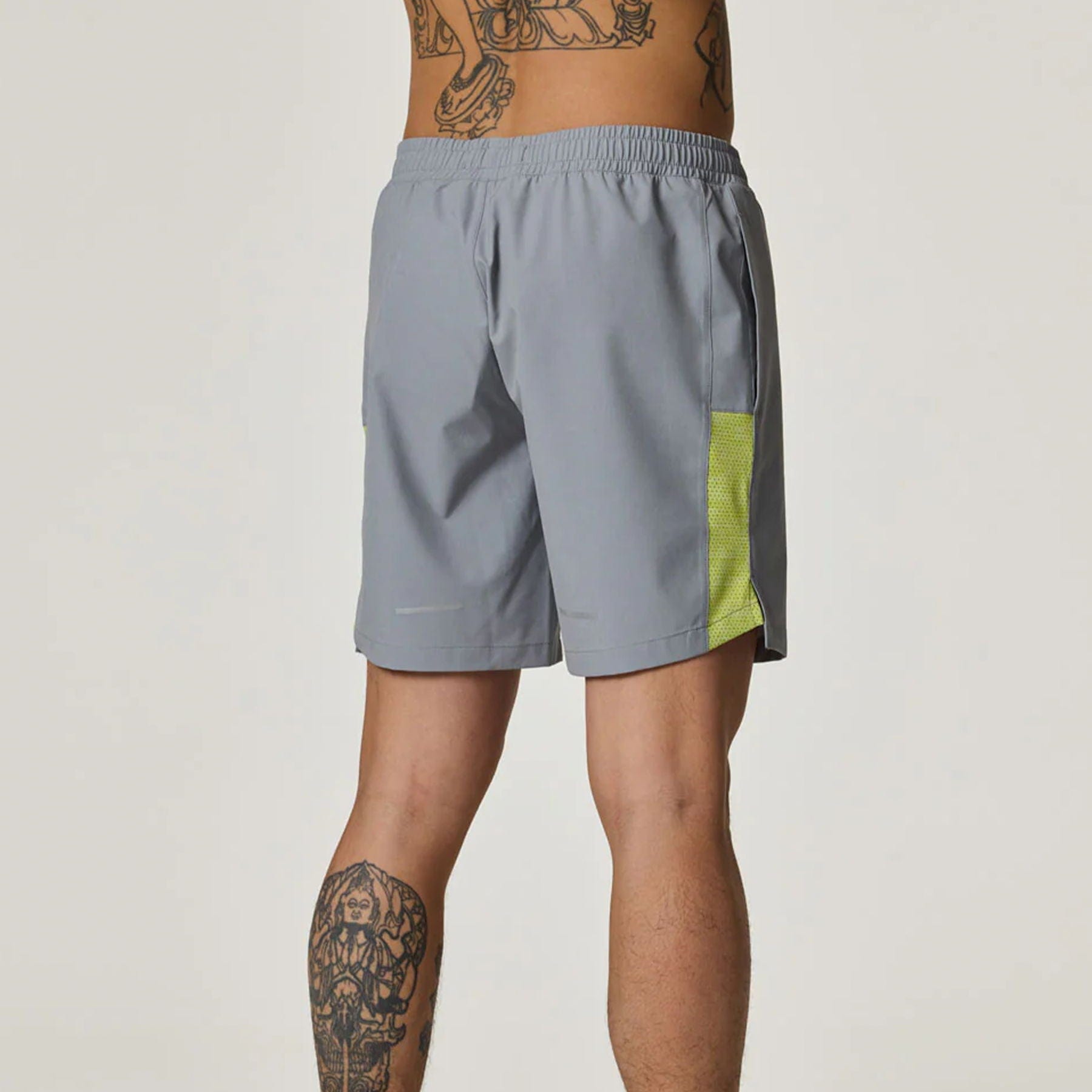 Reprimo Pulse Short 'Grey Volt' — XXS — Back View