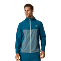 Reprimo Flight Windbreaker Jacket 'Tidal Teal Blue Steel' — XXS — Front View