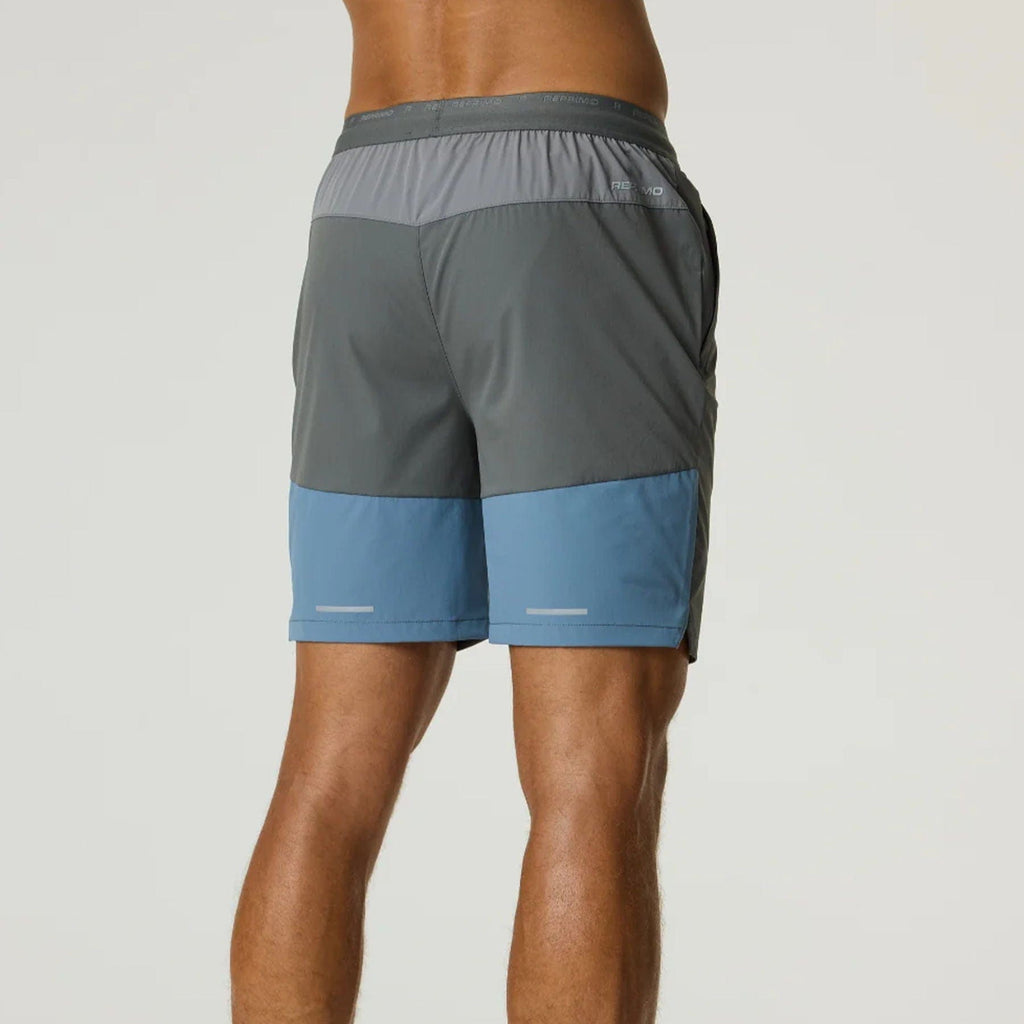 Reprimo Flight Shorts 'Air Force Blue Gunmetal' — XXS — Side View