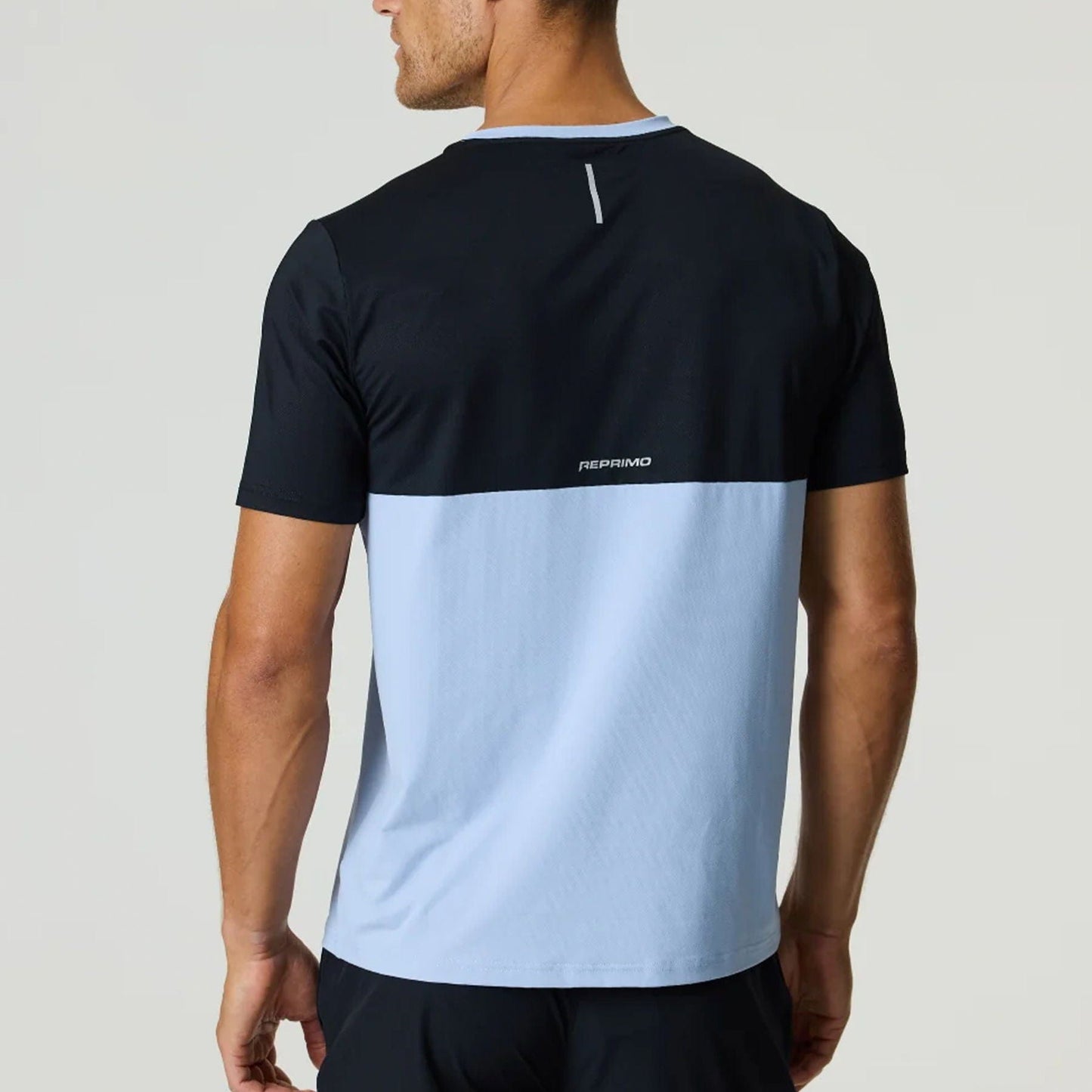 Reprimo Flight Tee 'Black Dusky Sky' — XXS — Side View