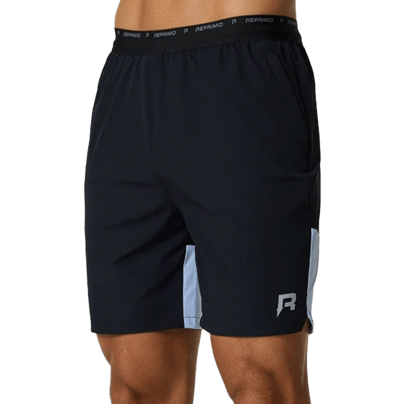 Reprimo Flight Shorts 'Black Dusky Sky' — XXS — Front View