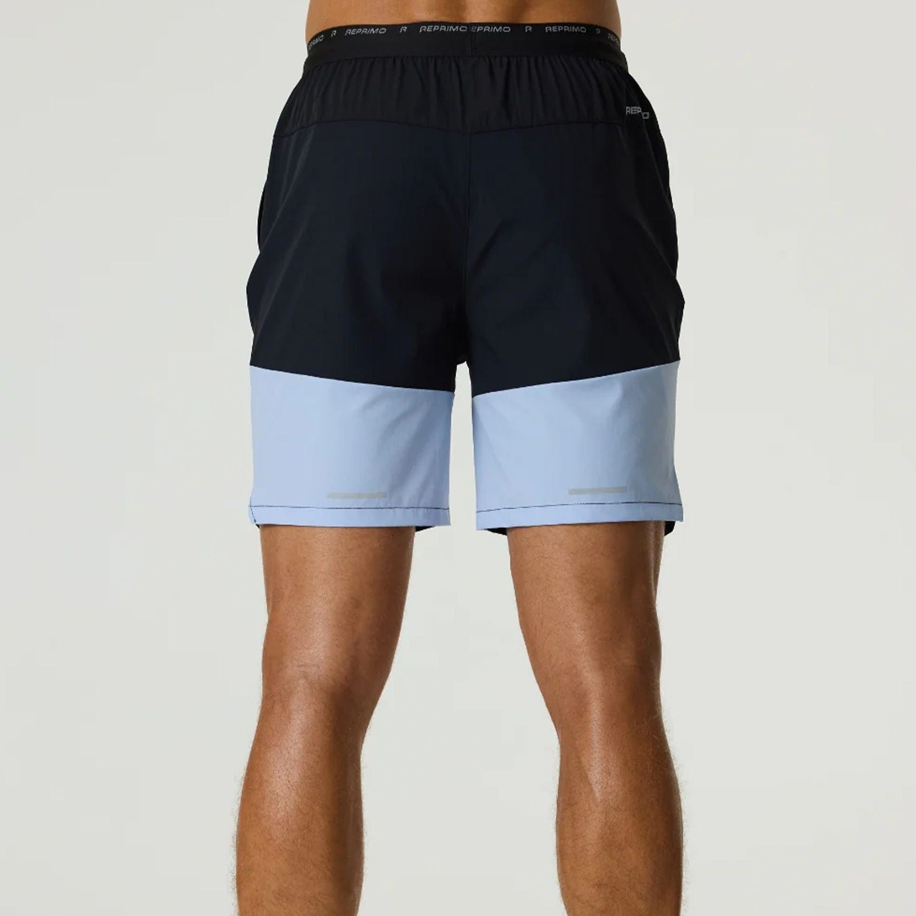 Reprimo Flight Shorts 'Black Dusky Sky' — XXS — Side View