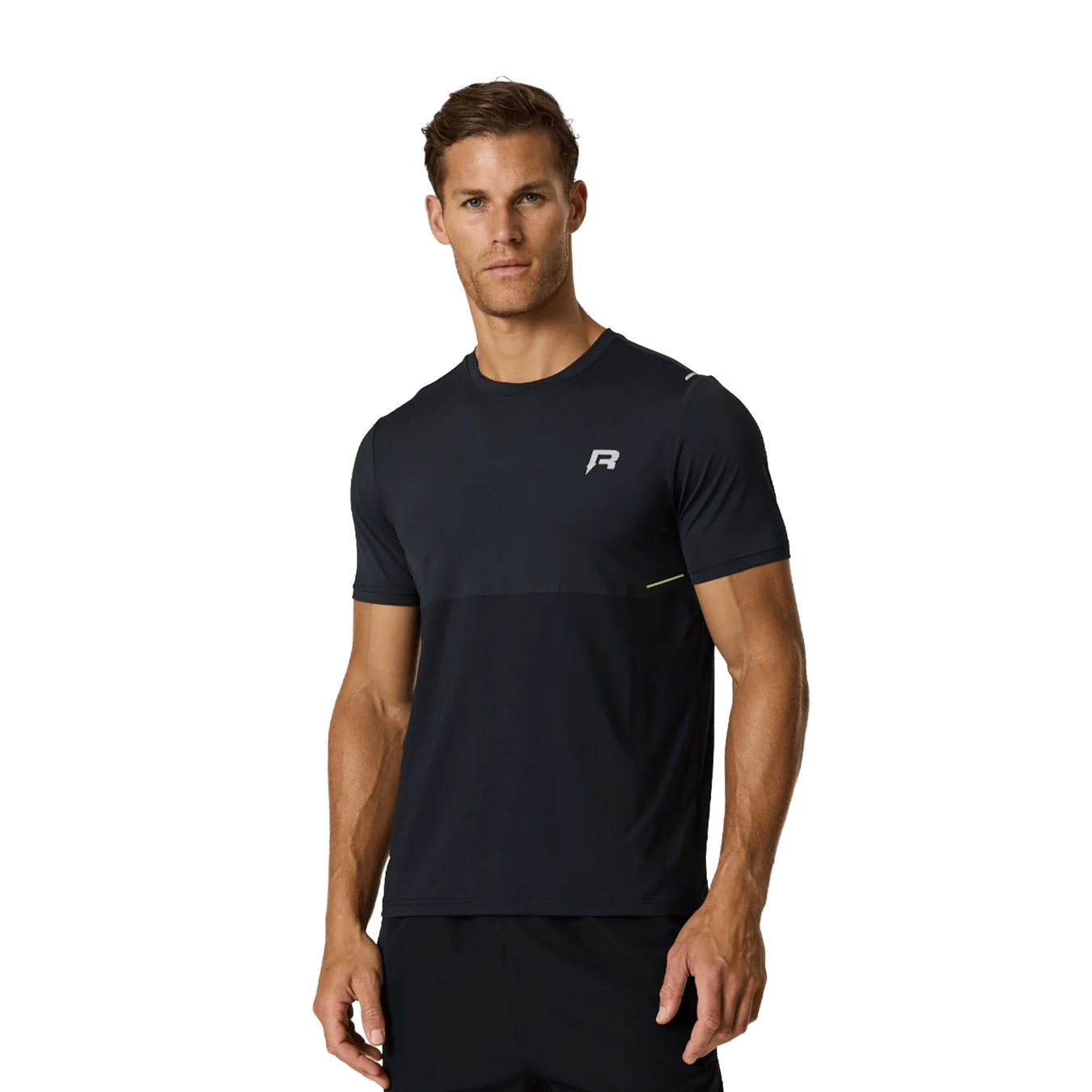 Reprimo Summit Tee 'Black Volt' — XXS — Front View