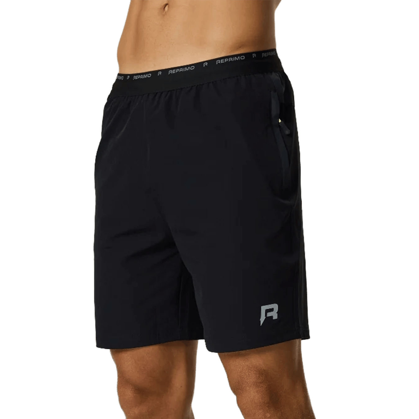 Reprimo Summit Shorts 'Black Volt' — XXS — Front View