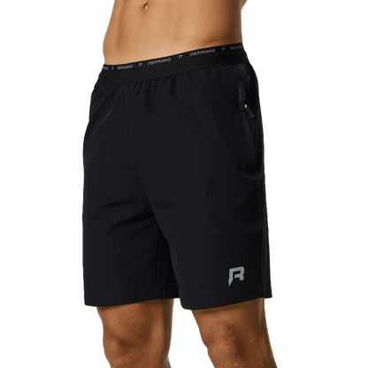 Reprimo Summit Shorts 'Black Volt' — XXS — Front View