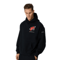 Reprimo Collective RP Hoodie 'Black' — XXS — Front View