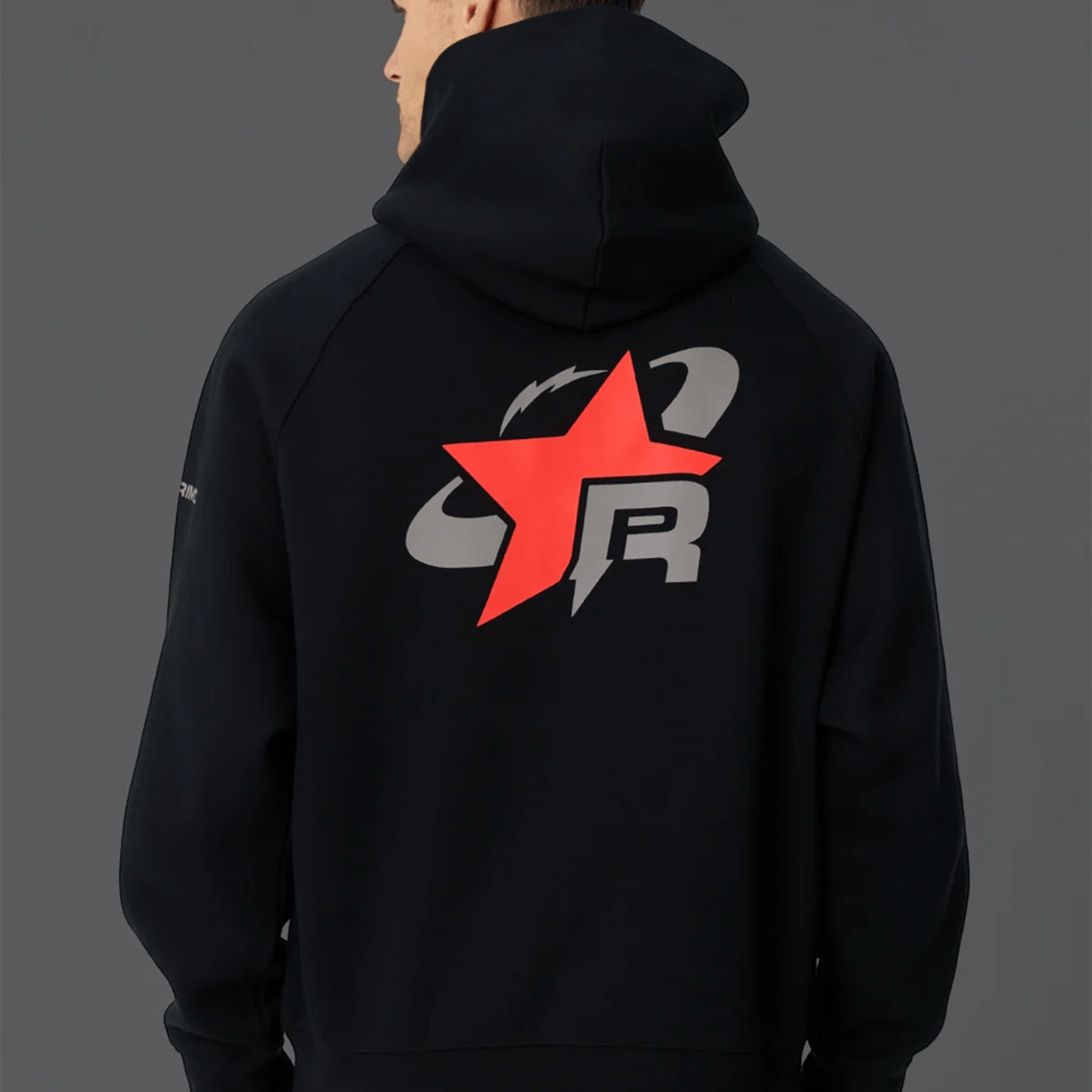 Reprimo Collective RP Hoodie 'Black' — XXS — Side View