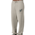 Reprimo Collective RP Cuffed Joggers 'Grey Marl' — XXS — Front View