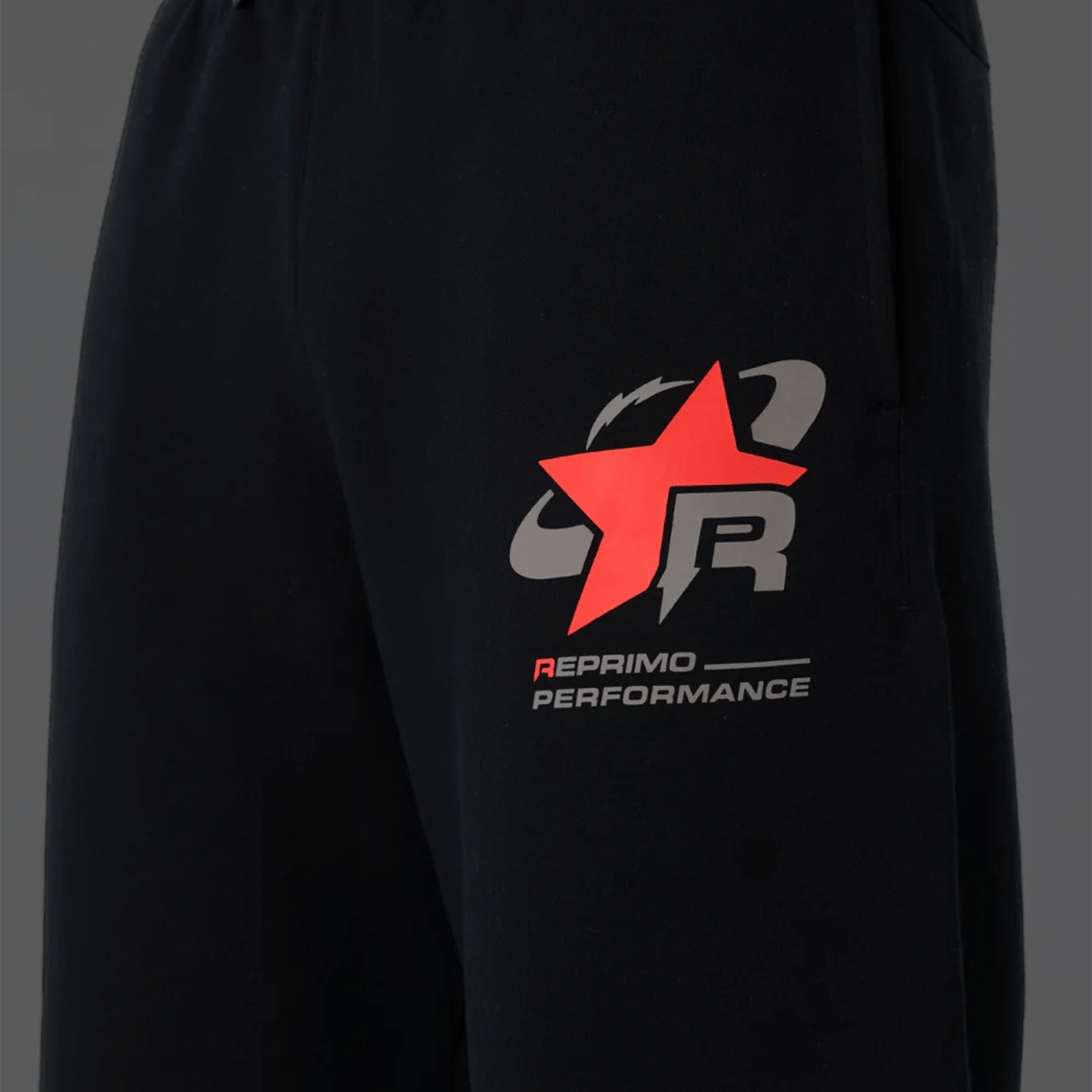 Reprimo Collective RP Cuffed Joggers 'Black' — XXS — Back View