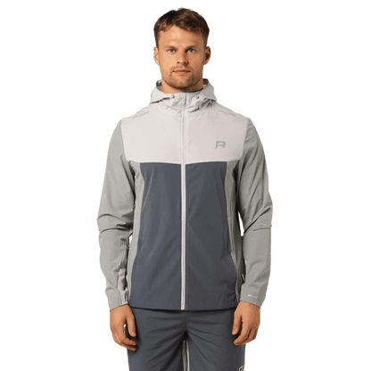 Reprimo Flight Windbreaker Jacket 'Vapor Blue Turbulence' — XXS — Front View