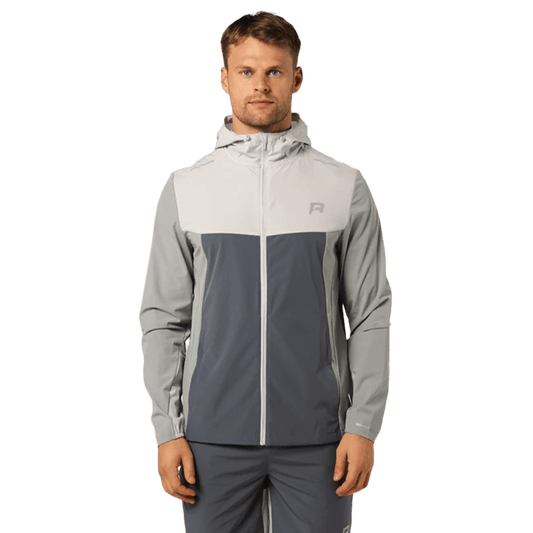 Reprimo Flight Windbreaker Jacket 'Vapor Blue Turbulence' — XXS — Front View