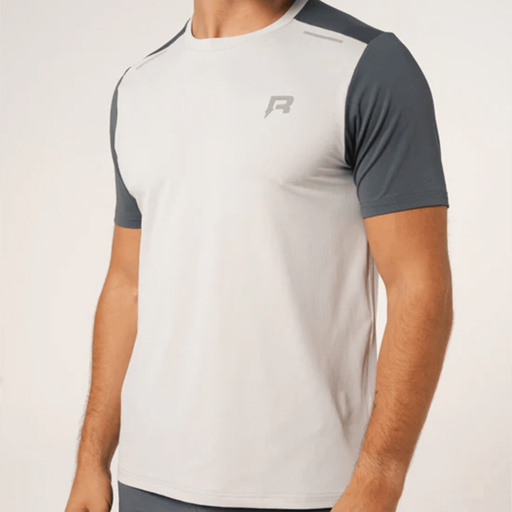 Reprimo Flight T-Shirt 'Vapor Blue Turbulence' — XXS — Back View