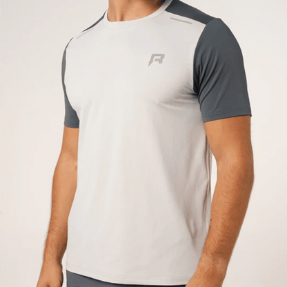 Reprimo Flight T-Shirt 'Vapor Blue Turbulence' — XXS — Back View