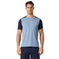Reprimo Flight T-Shirt 'Dusty Blue Navy' — XXS — Front View