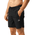 Reprimo Xcelerate Shorts 'Black Greylight' — XXS — Front View