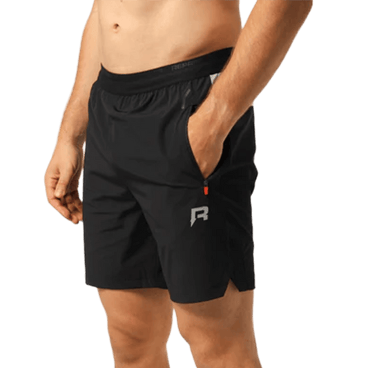 Reprimo Xcelerate Shorts 'Black Greylight' — XXS — Front View