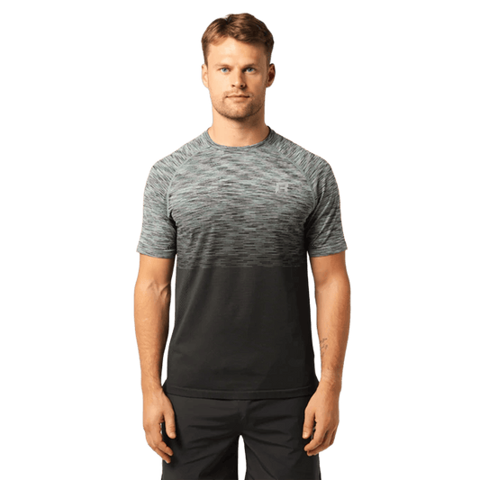 Reprimo Axis T-Shirt 'Lagoon Black Sand' — XXS — Front View