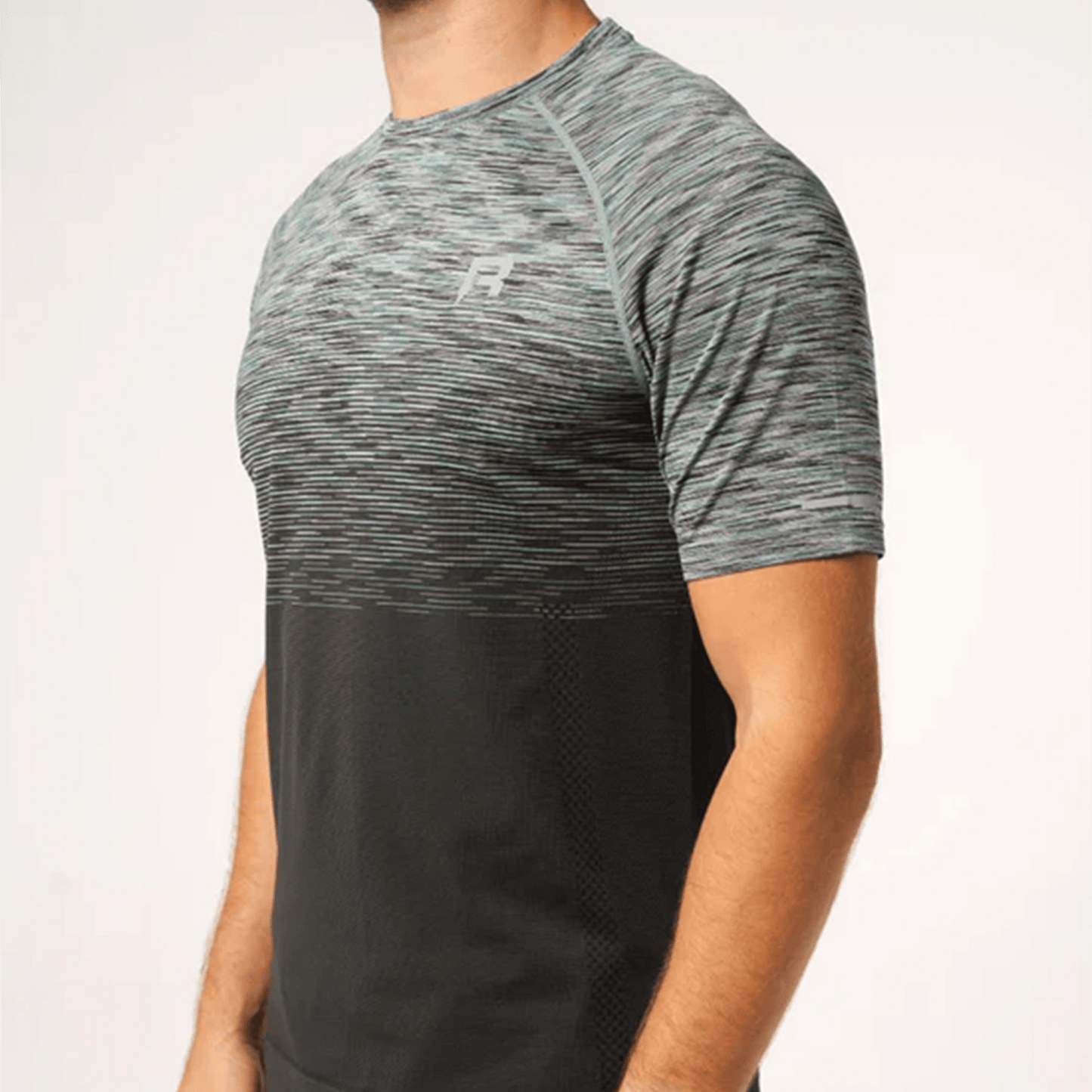 Reprimo Axis T-Shirt 'Lagoon Black Sand' — XXS — Back View