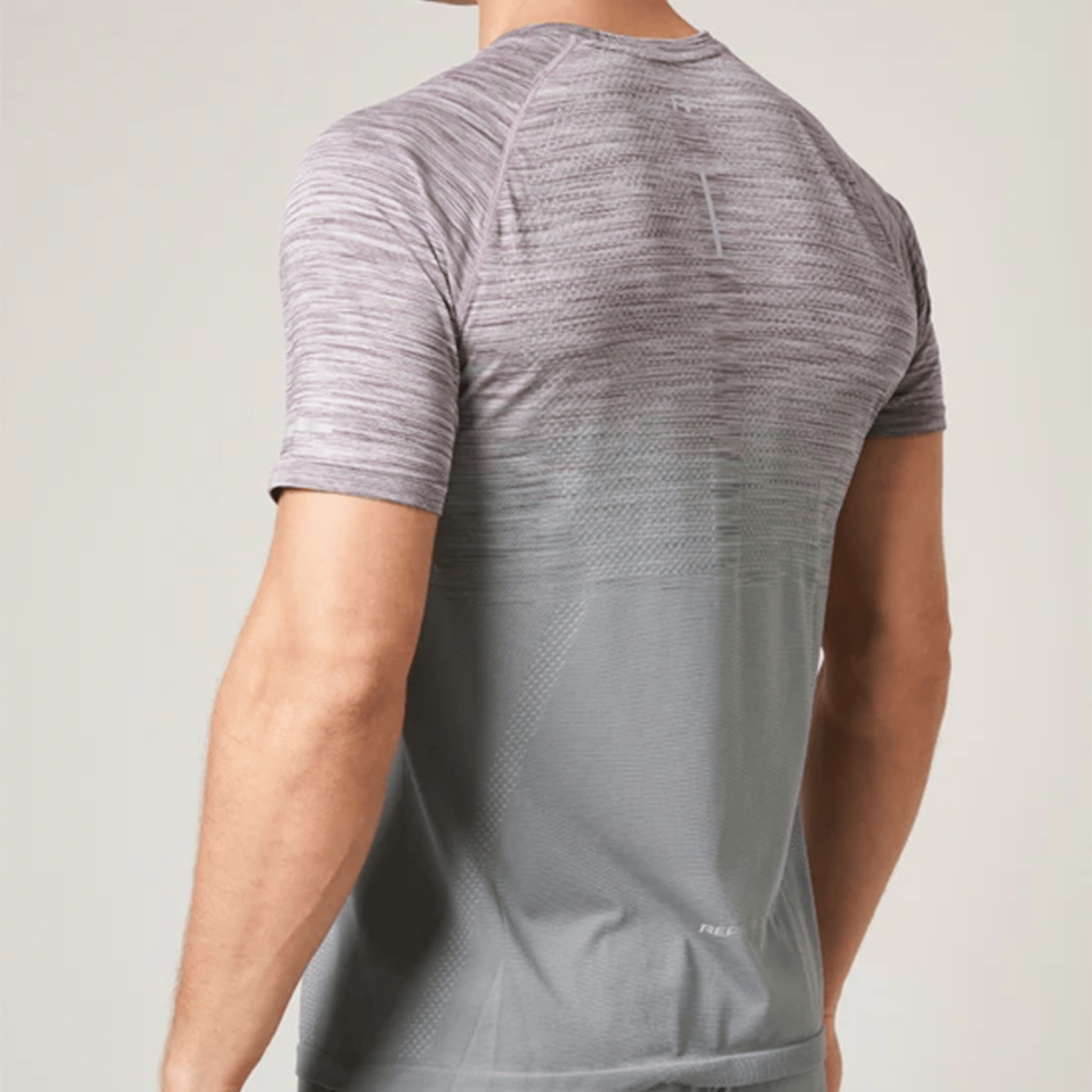 Reprimo Axis T-Shirt 'Lavendar Marble' — XXS — Back View