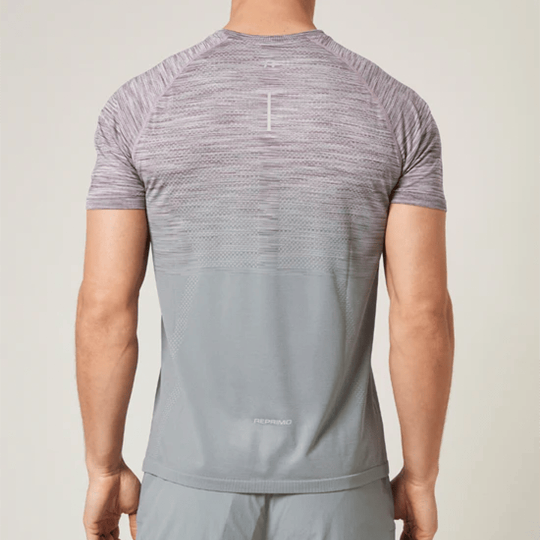 Reprimo Axis T-Shirt 'Lavendar Marble' — XXS — Top View