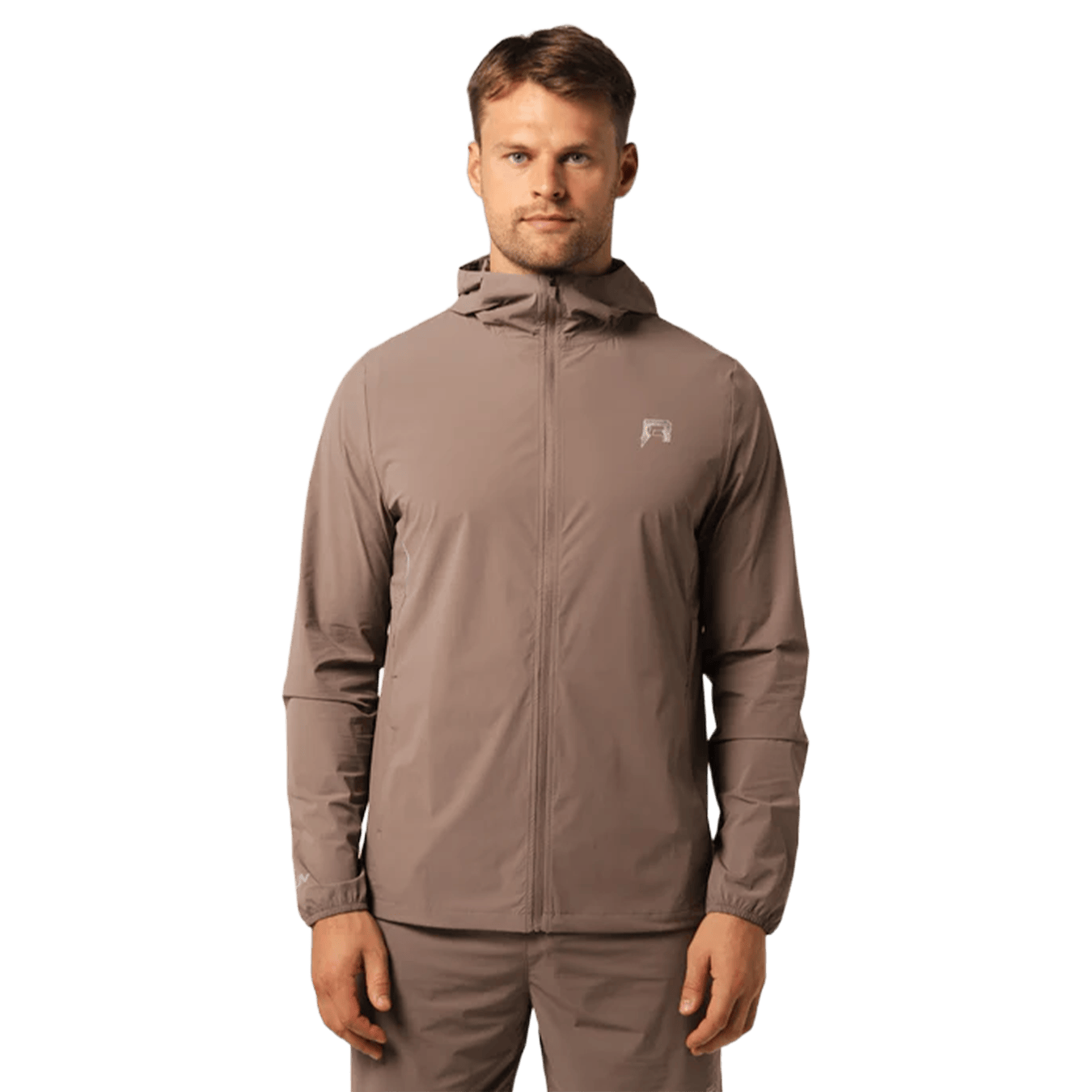 Reprimo Helix Windbreaker Jacket 'Iron' — XXS — Front View